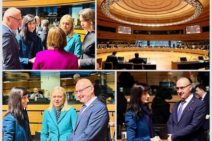   Deputy Prime Minister and Minister of Foreign Affairs Maria Gabriel participates in the regular meeting of the EU Foreign Affairs Council 